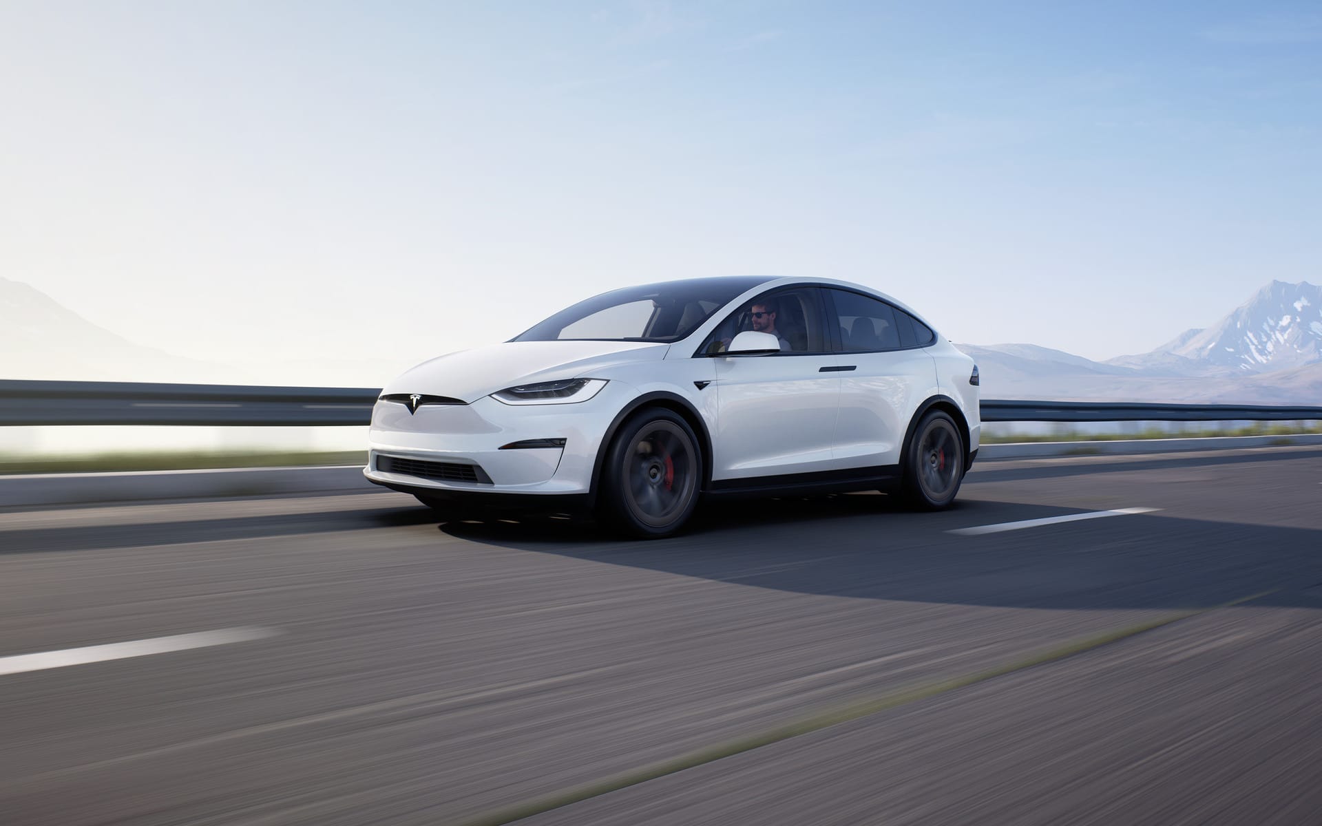 Tesla Model X, officieel productbeeld