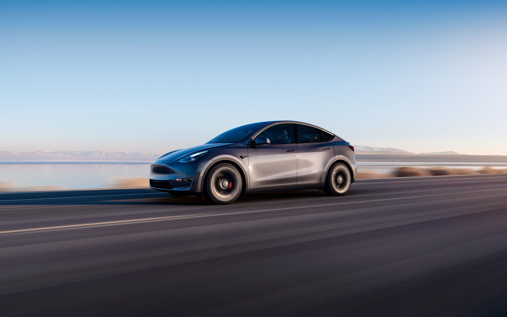 Tesla Model Y, officieel productbeeld